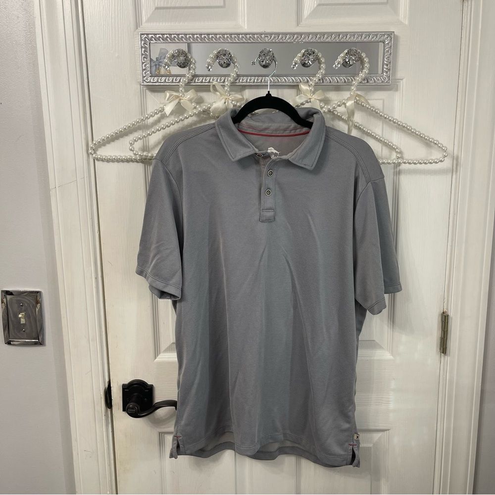 Tommy Bahama Gray Polo